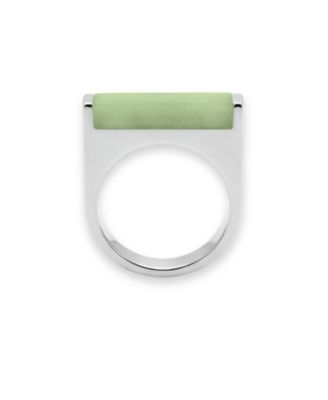 Year of the Horse — Jade Stone Saddle Ring