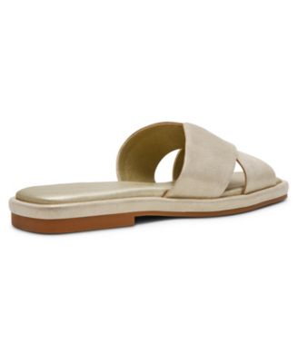 Women's Khloe Crossband Slide Flat Sandals