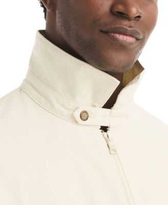 Men's Full-Zip Long-Sleeve Canvas Jacket