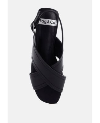 Women's Jamon Classic Cross-Strap Buckled Flats