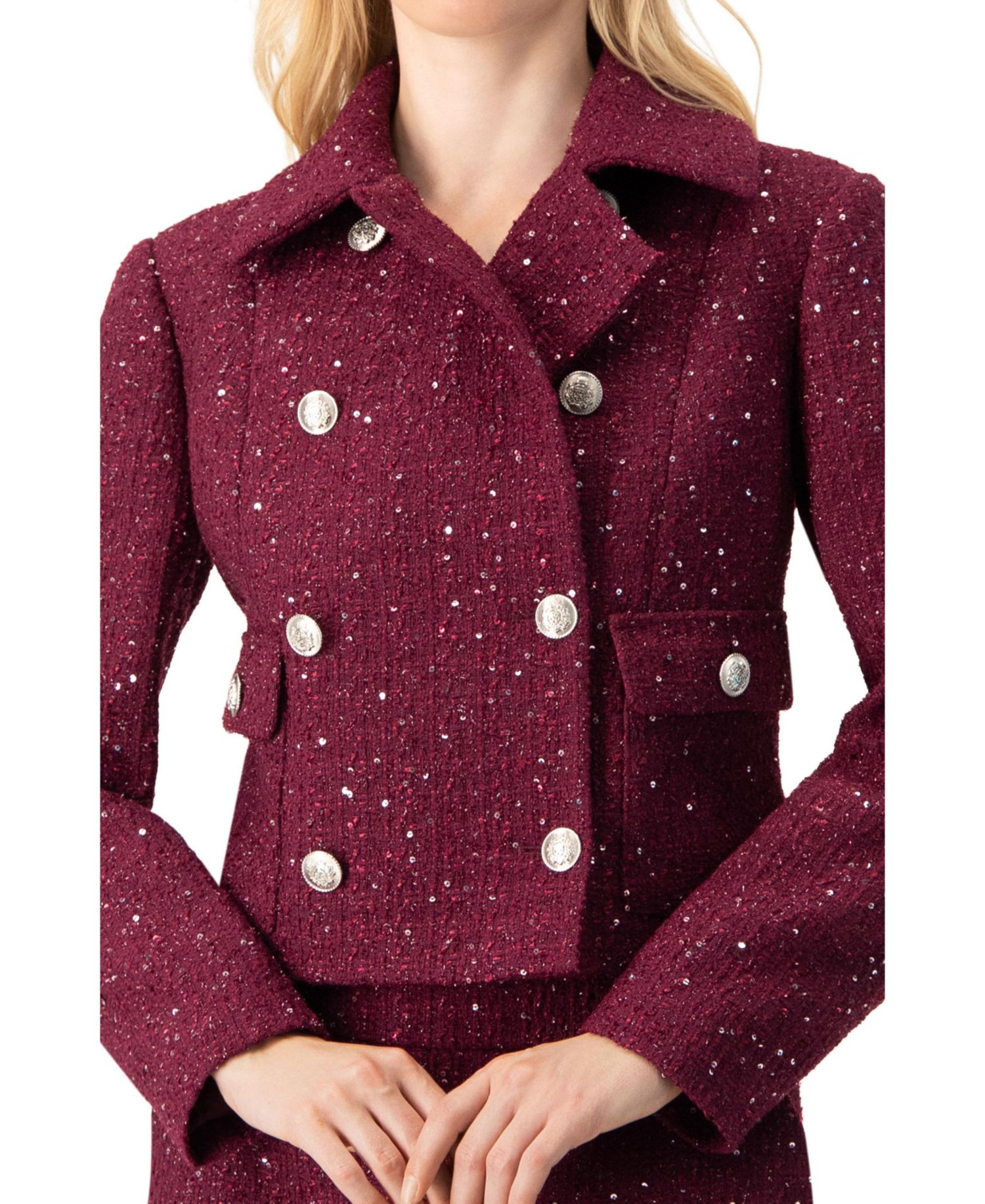 Women's Double-Breasted Short Jacket