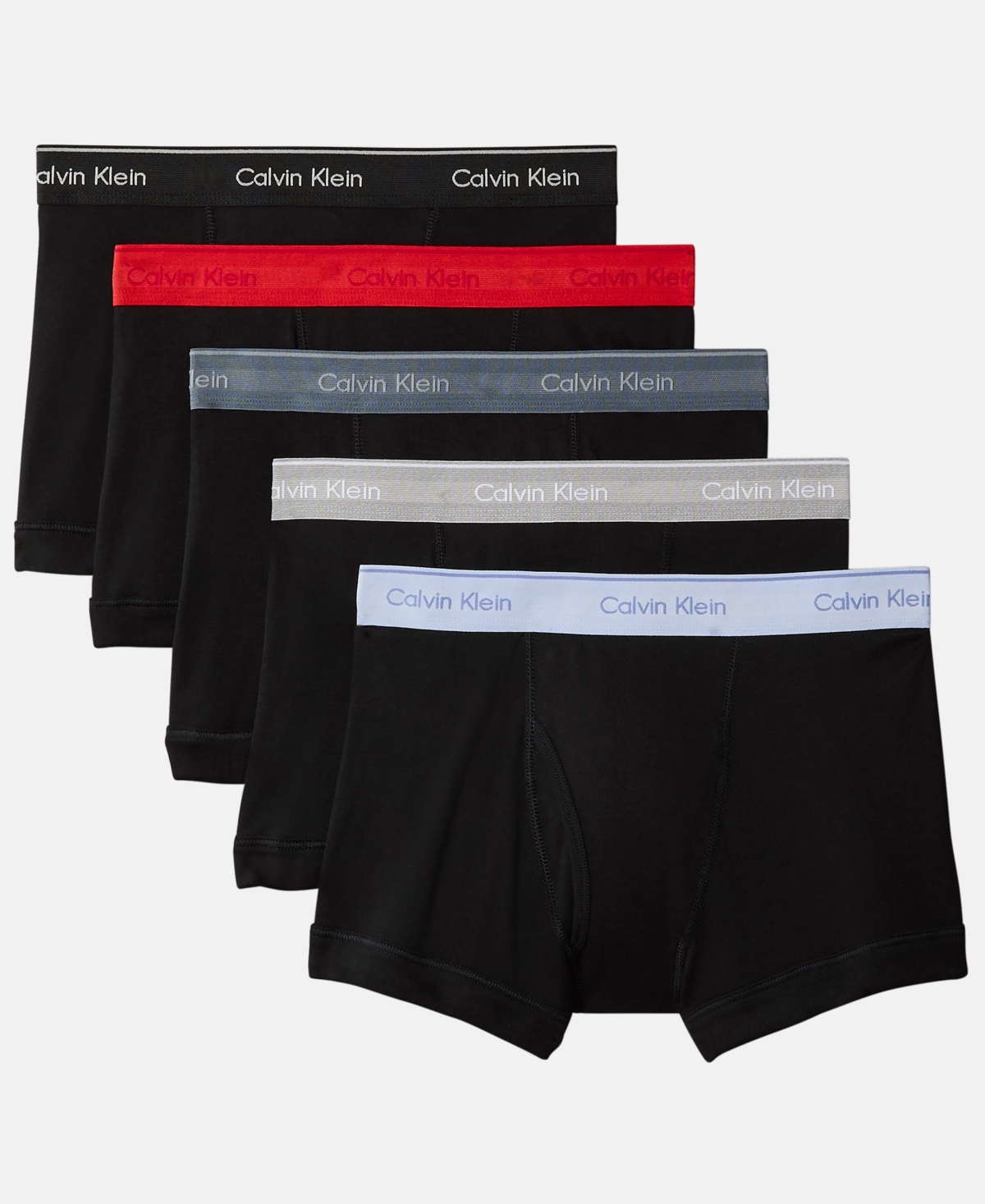 Calvin Klein Men's Cotton Classic Trunks, 5-Pack