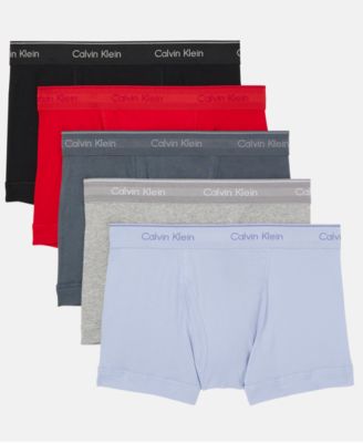 Men's 5-Pack Cotton Classic Trunk Underwear