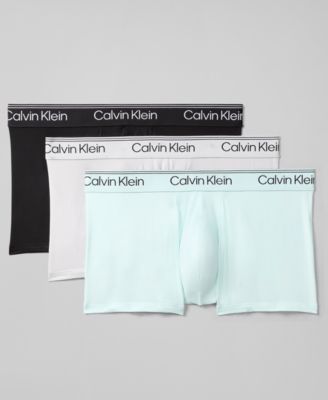 Men's Low-Rise Trunks, 3-Pack