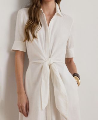 Women's Linen Shirtdress