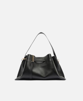 Alba Small Snap Button Shoulder Bag