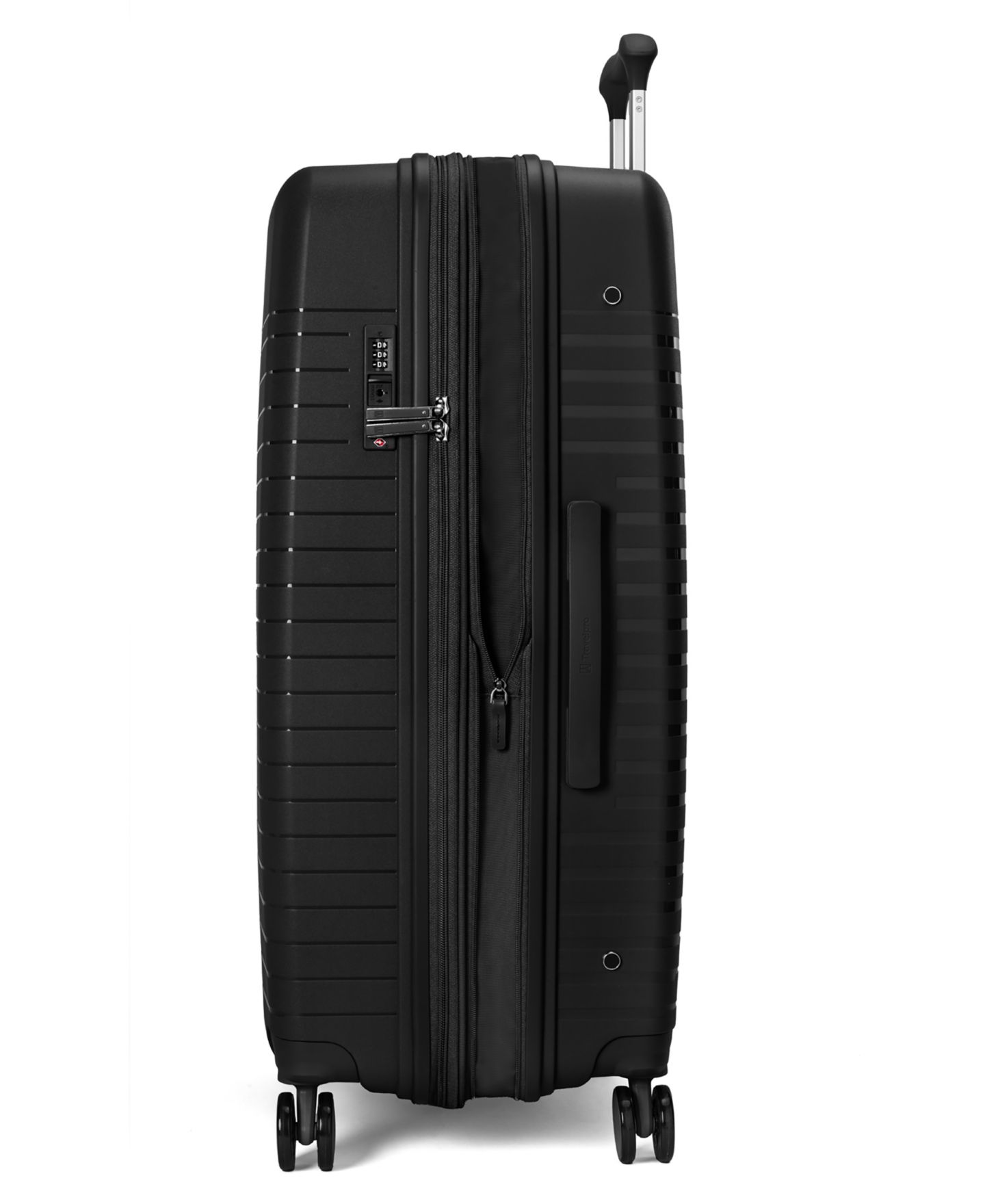 Чемоданы Travelpro Optima Large Check-In Expandable Spinner and Packing Cubes, цвет: Чёрный — фото 9