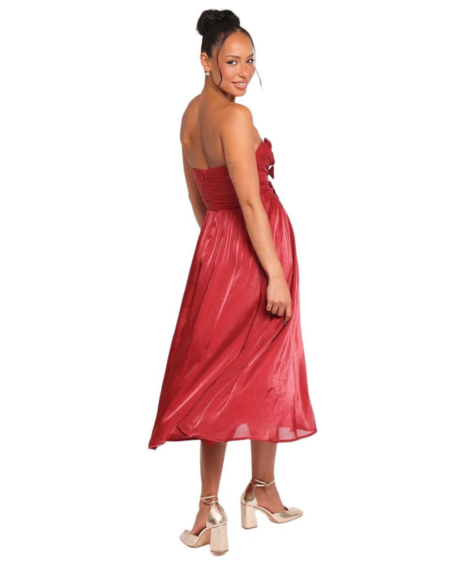 Women's Mila Strapless Midi Dress