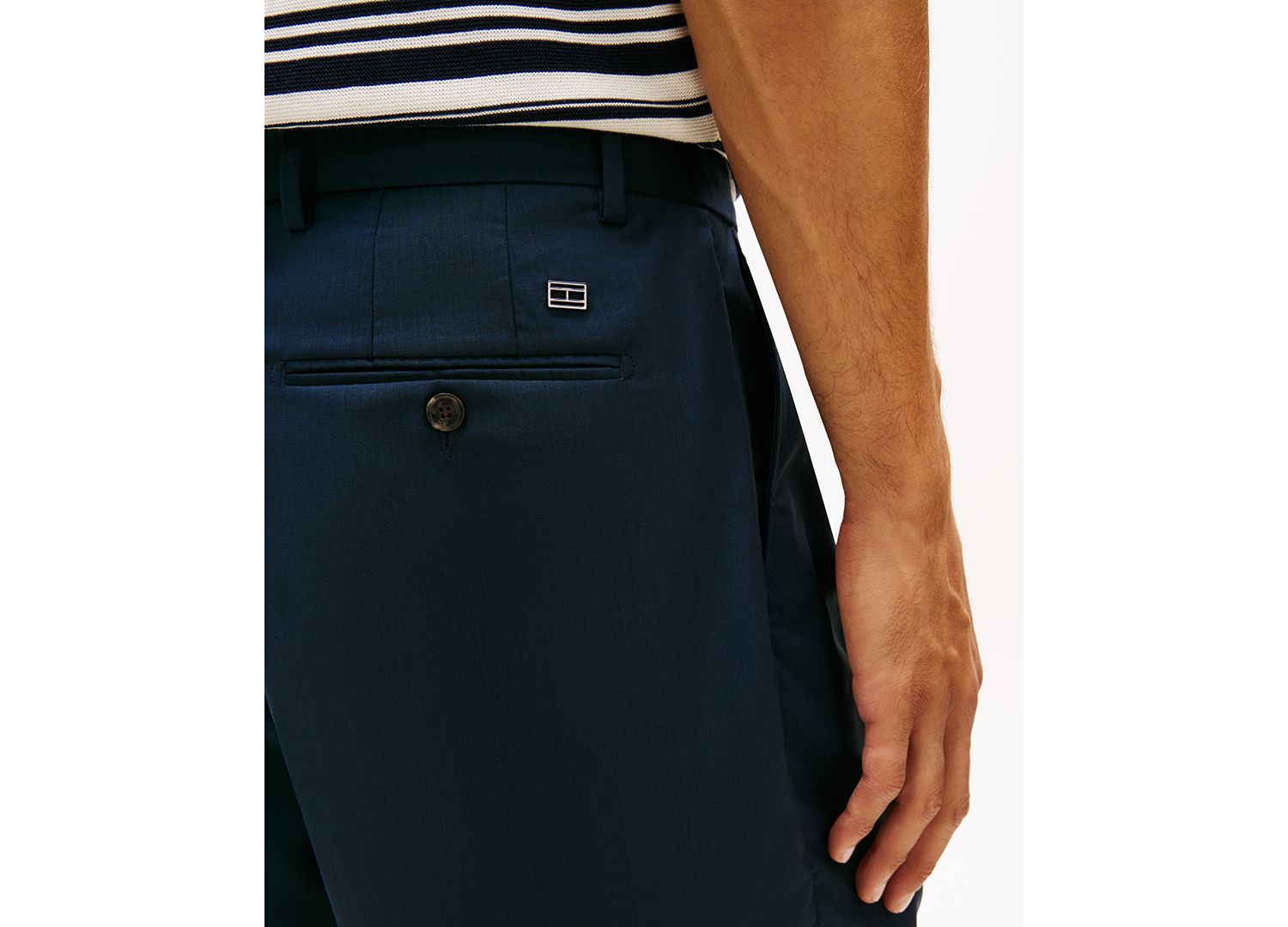 Men's 10" Summer Wool Regular-Fit Dress Shorts
