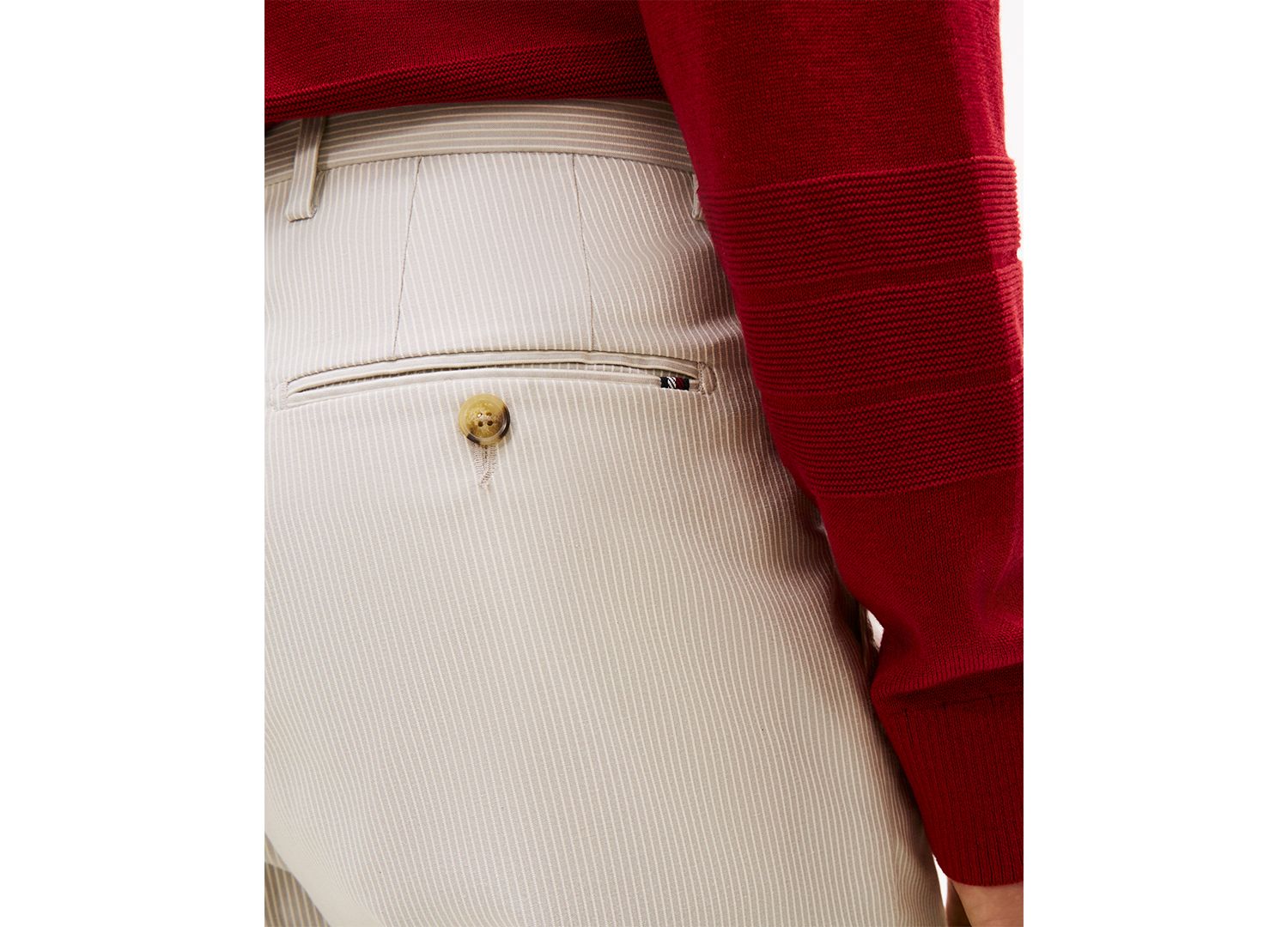 Men's Regular-Fit Dobby Texture Pants