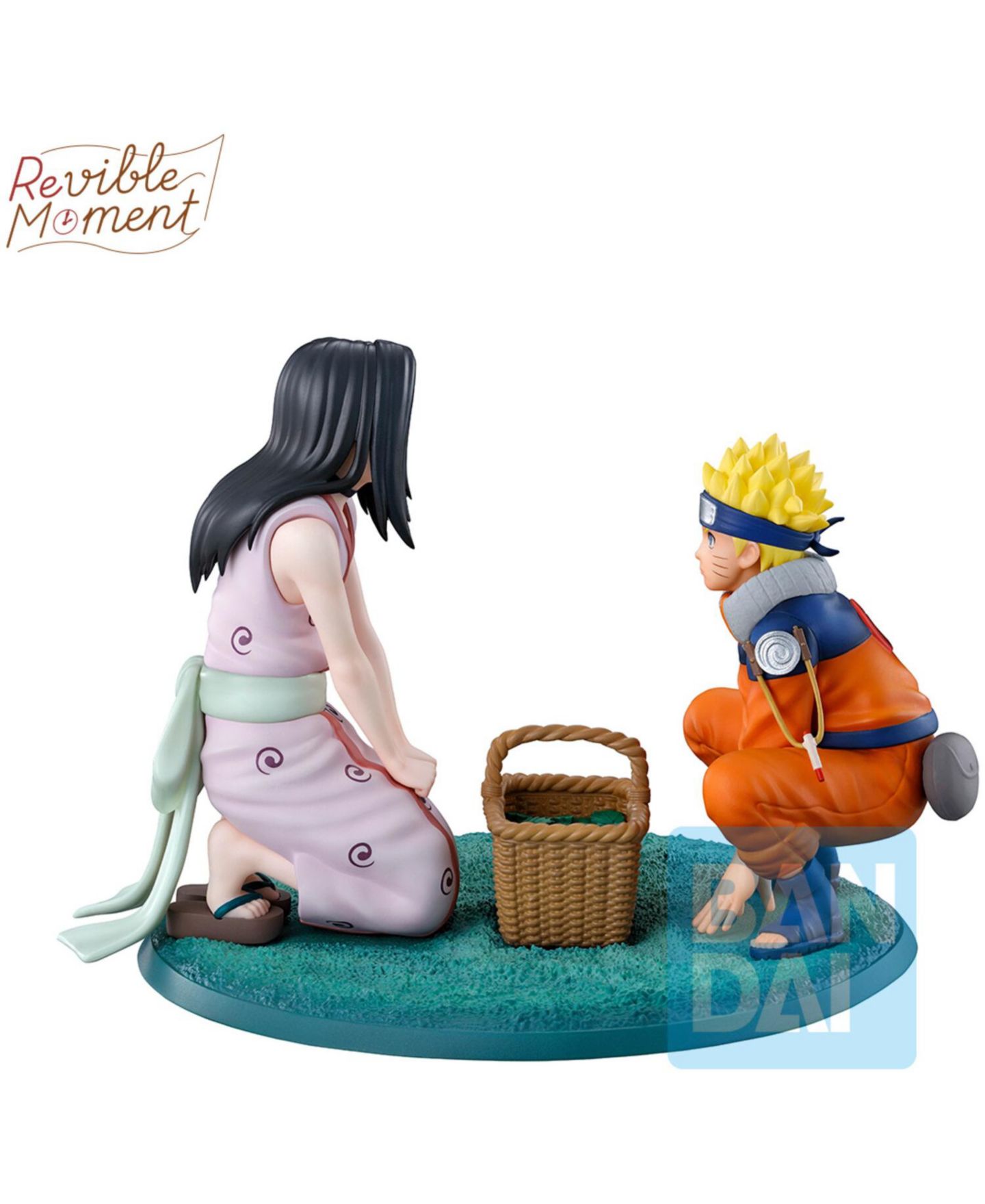 Фигурки Bandai Ichibansho - Naruto - Revible Moment - Naruto Uzumaki & Haku (The Land of The Waves) Figure — фото 3