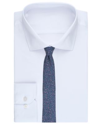 Men's Yvonne Floral Skinny Tie