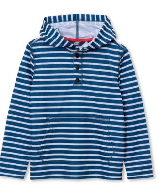 Boys Henley Pullover Hoodie