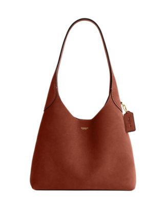 Brooklyn Medium Suede Shoulder Bag 28