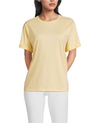Women's Oversized Supima Short Sleeve Crew Neck T-Shirt