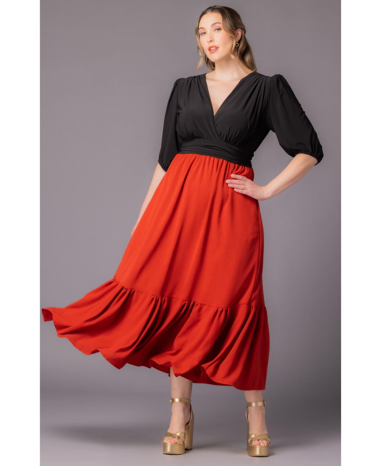 Plus Size Danica Maxi Dress