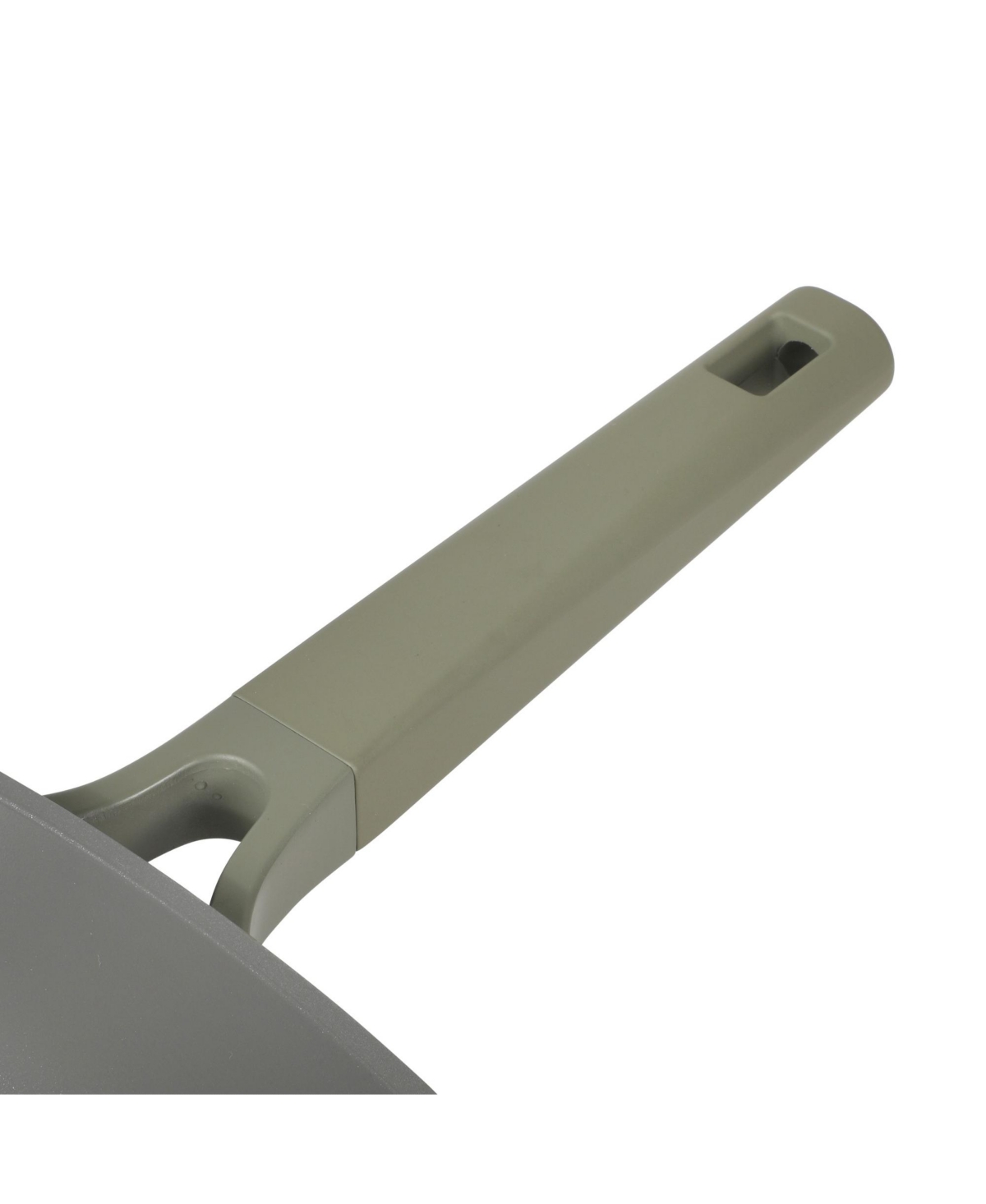 Crock Pot Northvale 5.3 Qt Ceramic Nonstick Saute Pan with Lid & Steamer Basket, Cast Aluminum, Induction Ready Base, Soft Touch Handle