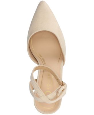 Women's Tyyra Ankle Strap Block Heel Pumps