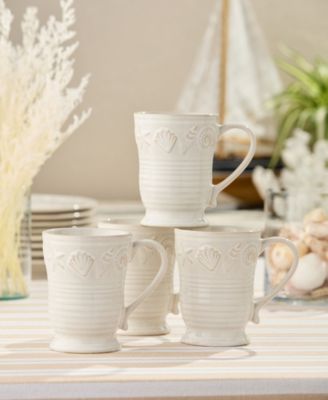 Coastline Mugs, Set of 4