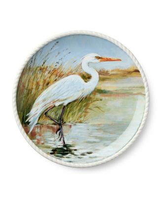 Coastal Birds Dinner Plates, Set of 4