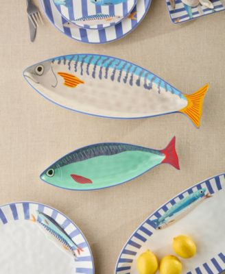 Something Fishy 2-Pc. Platter Set