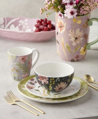 Wildflowers 16-Pc. Dinnerware Set, Service for 4