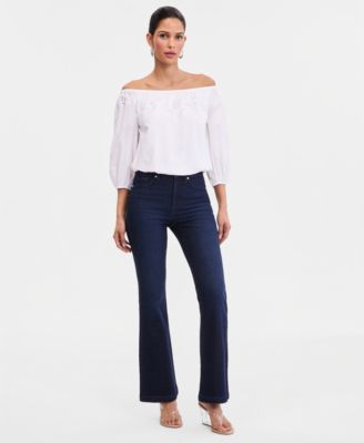 Women's High-Rise Flare Jeans