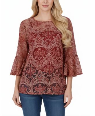 Women's 3/4-Sleeve with Matching Camisole Top