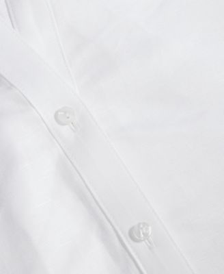 Plus Size Linen-Blend Tunic