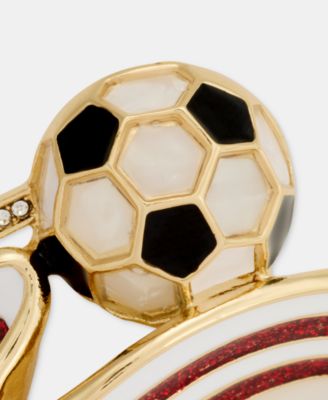Crystal Soccer World Cup Pin  