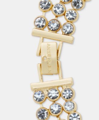 Crystal Mesh Chain Flex Bracelet