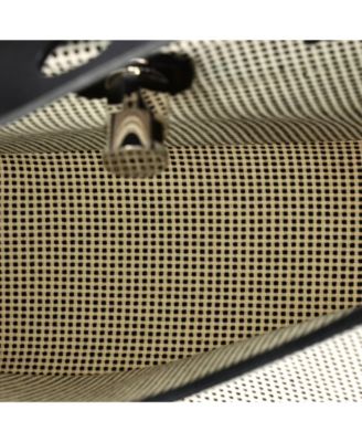 31 Herbag Zip Criss Viking Toile and Leather