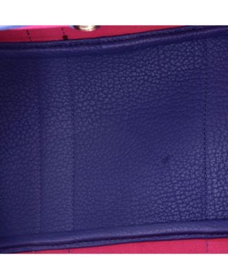 30 Garden Party Tote Toile and Leather