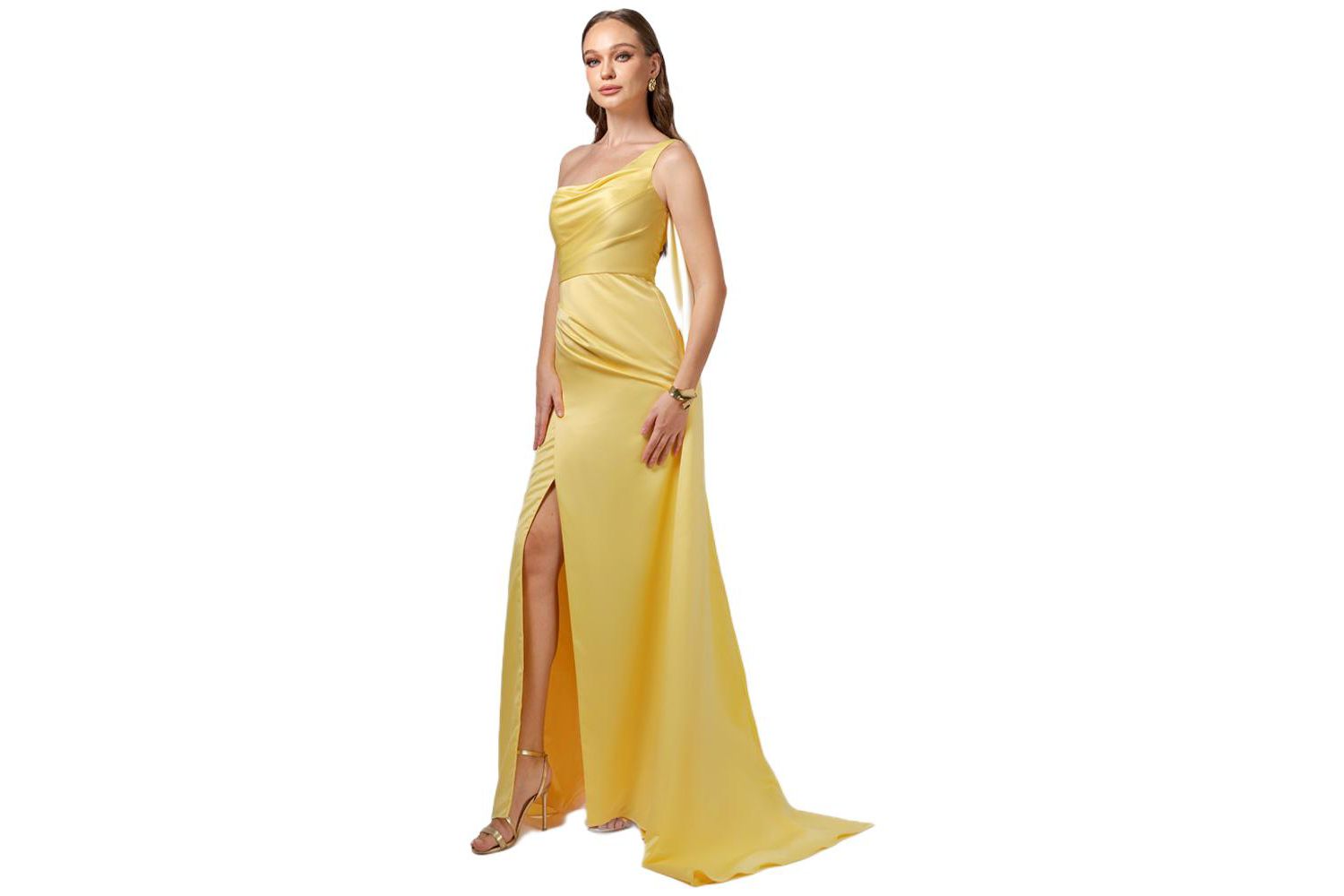 Women's Davina One Shoulder Gown