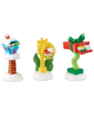 Department 56 - Grinch Village, Who-Ville Wacky Mailboxes