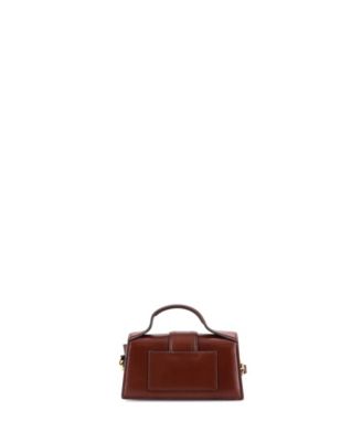 Le Bambino Top Handle Flap Bag Leather