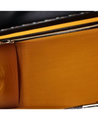 MM Saigon Top Handle Bag Coated Canvas with Leather