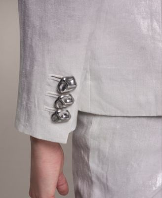 Women's One-Button Peak Lapel Blazer