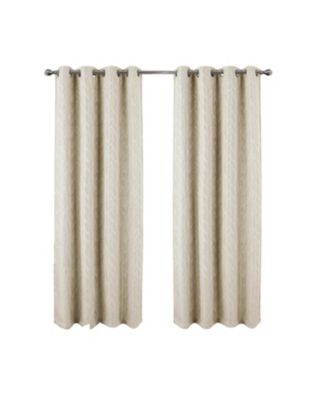 100% Polyester 270 GSM Reba Luxury Jacquard Blackout Grommet Curtain Panel 54" x 90".