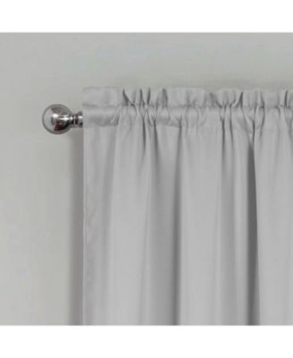 100% Polyester Twilight Blackout Rod Pocket Curtain Panel