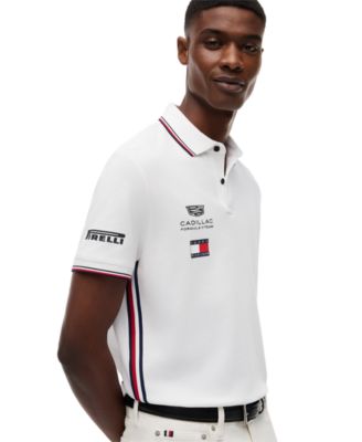 x Cadillac F1&reg; Men's Replica Short-Sleeve Polo