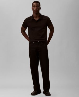 Men's Short Sleeve Solid Polo Shirt