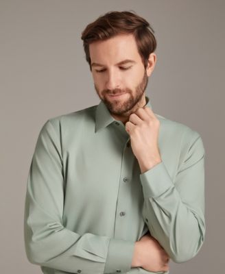 Men's Regular Fit Solid Dress Shirt