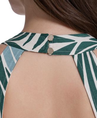 Women's Square Neck Midi Dress