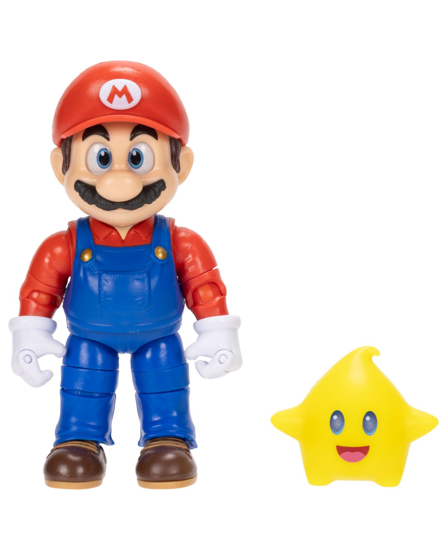 Детские фигурки The Super Mario Galaxy Movie 5" Articulated Glow-in-the-Dark Action Figure, Ages 3+ — фото 2