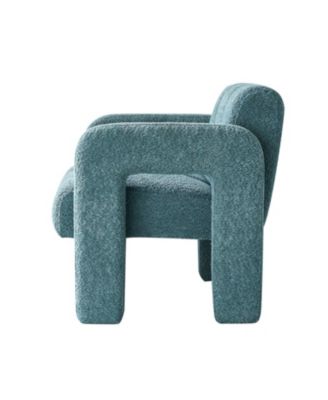 31.10" Wide Boucle Upholstered Accent Chair