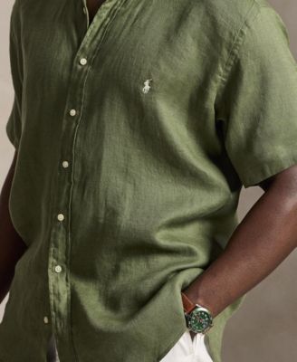 Men's Big & Tall Linen Shirt