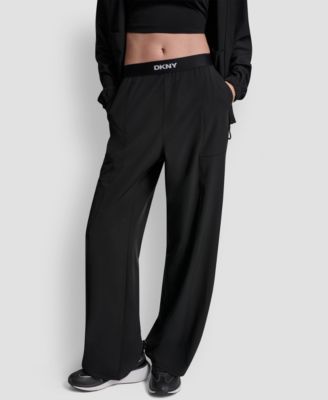 Women's High-Rise Modified Wide-Leg Pants