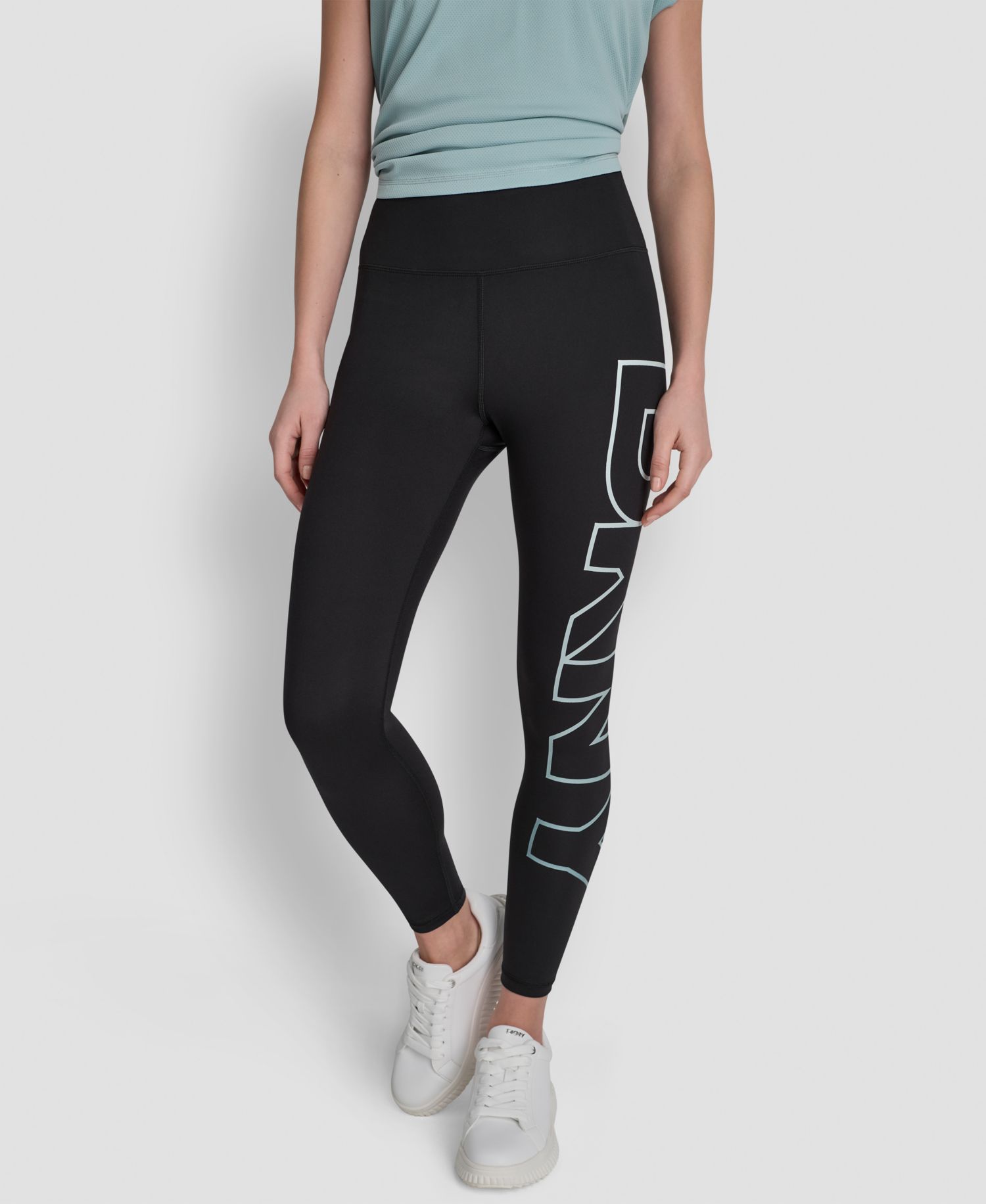 Women’s Ombre Logo High-Waist Tights