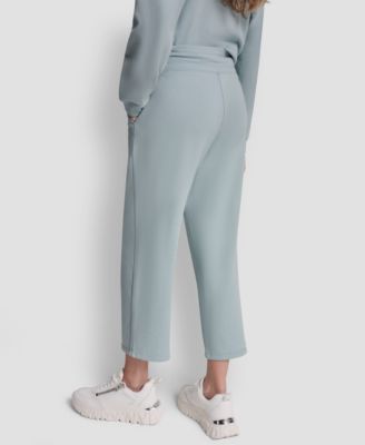 Women's Metallic Bubble Logo Crop Pants